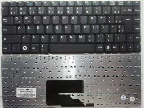 Teclado Itautec W7630 W7635 W7645 K022405e7 Abnt2 Br Com *ç*