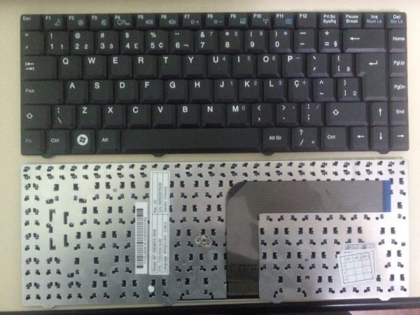 Teclado Cce Intelbras Mp-05696pa-3606 71gu50414-00 Br Com Ç