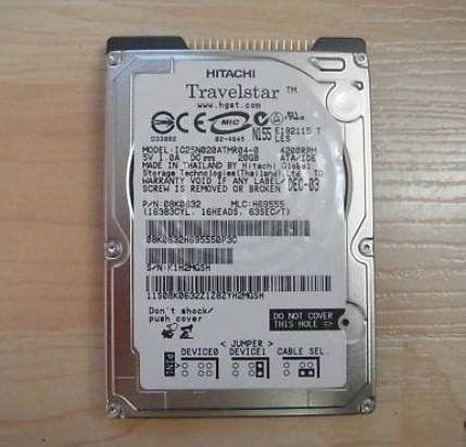 HDD IDE HITACHI 60 GB